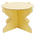 Boleira 20 cm - Amarelo Creme