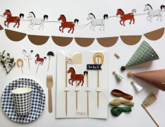 Papelaria Cavalos - Uma festa com espírito livre, natureza e muita diversão!