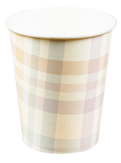 Copo de papel Xadrez Junino - comprar online