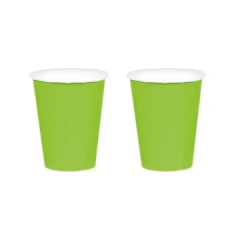 Copo de papel Liso Verde Claro - comprar online