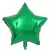 Balão Cromado Estrela Verde 18'' (45cm) - comprar online