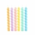 Vela Macaron Candy Color Colorida - (5 un) - comprar online