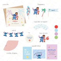 Papelaria Lilo e Stitch - Versão Digital
