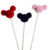 Topo de bolo Orelhinhas Mickey/Minnie
