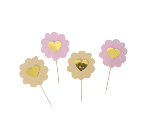 Toppers de Doces Corações - comprar online