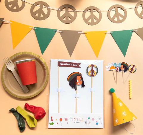 Papelaria Bob Marley - Para pequenos amantes do reggae - comprar online