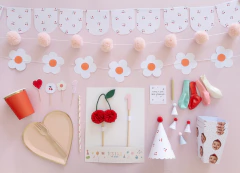 Papelaria Cerejinhas - Uma festa doce, charmosa e cheia de frescor! - comprar online