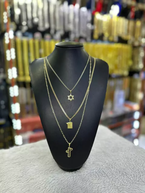 KIT 3 cordões de moeda (2/3MM).