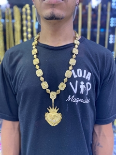 Cordão Moeda elo fé.