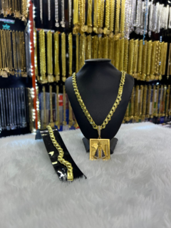 Kit 4 em 1 Friso S 8mm (1 relógio, 1 cordão, 1 pingente e 1 pulseira). - comprar online