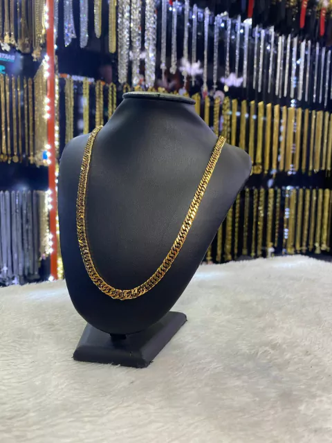 Corrente Grumet (aço dourado)