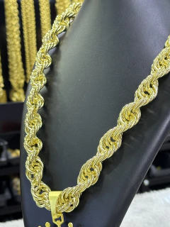 Cordão elo baiano (21mm) - Vip Magnatas