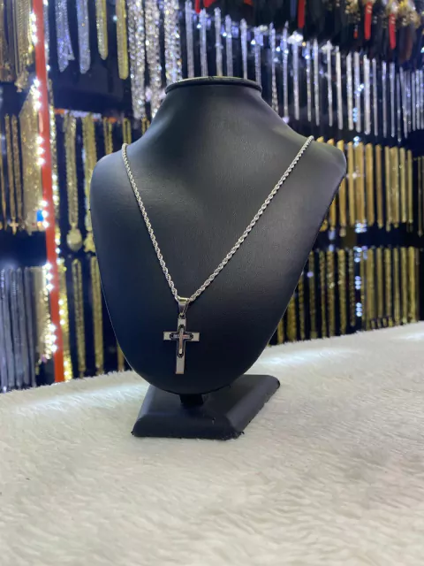 Corrente Elo baiano (aço prata)