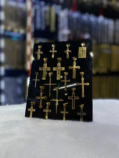 Corrente aço/banhado dourado. - comprar online