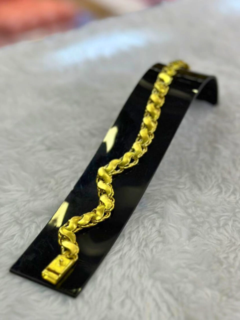 pulseira Friso S 8mm moeda.