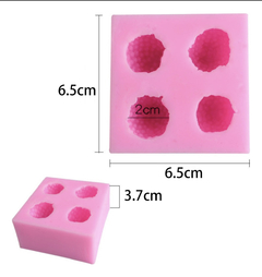 Molde silicona frutilla - comprar online