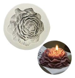 Molde flor peonia