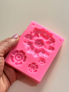 Molde silicona floreciyas - comprar online