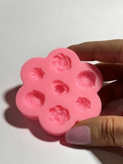 Molde flor x7