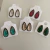 Brincos gotas/unid