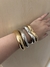Braceletes news folheados (iniciando da esquerda para direita) - comprar online