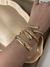 Braceletes inspirações e gotas cravejadas (folheados)