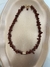 Colar Marrom Pedra Natural Folheado - comprar online