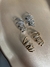 Brinco Prateado e Dourado Folheado a Ouro 18k Ear Cuff na internet