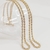 Colar Baiano Dourado Folheados M