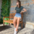 T-shirt camiseta Feminina Be good Verde Musgo na internet