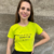 T-shirts Camiseta Feminina Procure Beleza Verde