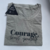 Camiseta T-shirt Feminina Courage Cinza na internet