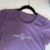 Camiseta T-shirt Feminina Never Give Roxa - comprar online