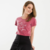 Camiseta T-Shirt feminina Be kind Bordô