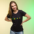 Camiseta TShirt feminina Brasil Preta