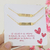 Kit pulseira olhar dourado (2 pulseiras) ref 3338