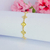 Pulseira virginia dourada ref 2928 - comprar online