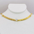 Choker maleavel corações dourado ref 2930