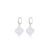 Brinco argolinha virginia branco ref 2356