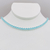 Choker riviera azul turquesa ref 2936