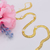 Choker maleavel corações dourado ref 2930 - comprar online