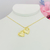 Colar relicario coração dourado ref 3235 - comprar online
