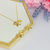 Conjunto Lotus dourado ref 2900