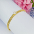 Pulseira maleável coração dourado ref 2926 - comprar online
