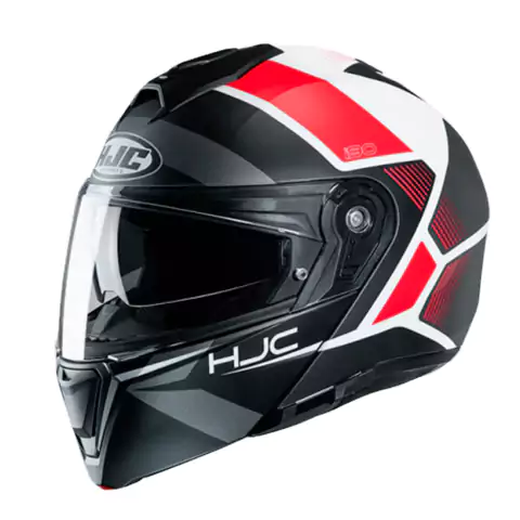 CAPACETE HJC I90 HOLLEN GRAFITE ESCAMOTEAVEL