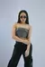 Tube tops especiais - tube top de tira e de tule - loja online