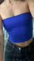 tube top azul bic