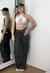 Calça jeans cargo Carol