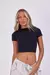 Combo 2 blusas baby look na internet