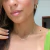 Choker trançada banhada a ouro